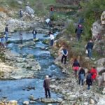 Suyun Peşinde Grubu İnpiri Mağaralarında